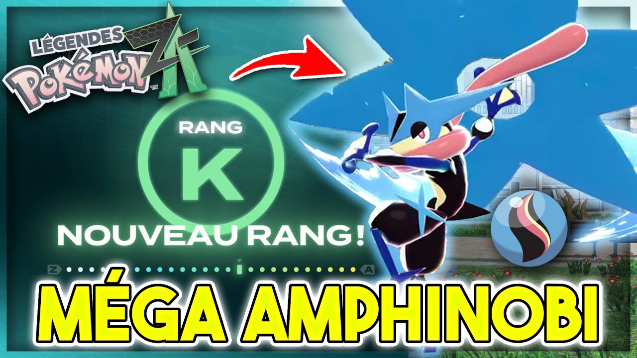 Avoir MÉGA-AMPHINOBI rapidement dans Pokémon Légendes Z-A !