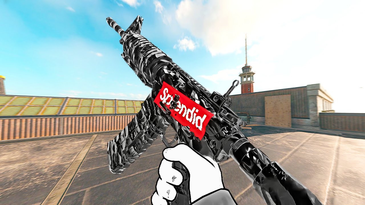The *NEW BUFFED* M4 SMG Meta on Warzone 👑