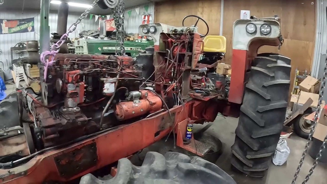 Ol' Red Gets Fixed - Finding the 3 speed leak on the 1850