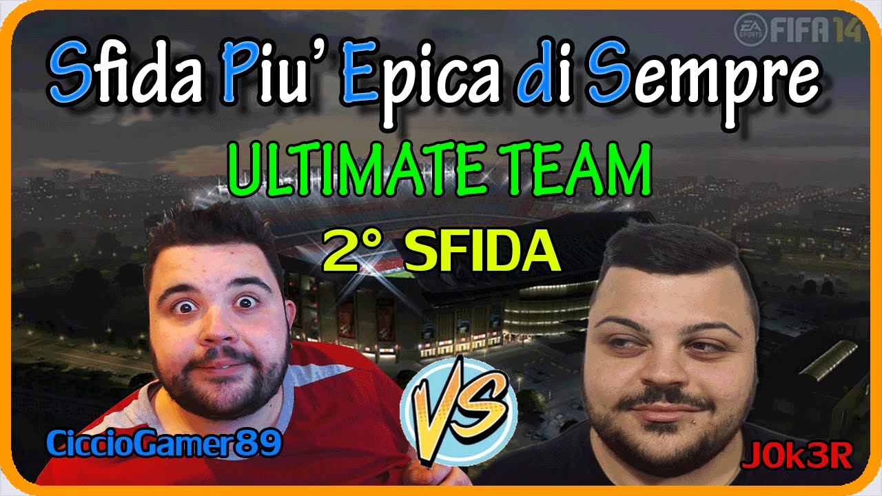 FIFA 14 Sfida Ultimate Team : Una Grande Partita w/CiccioGamer89