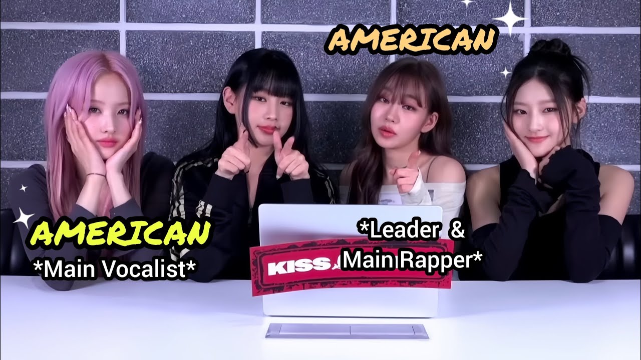 KISS OF LIFE Speaking English Compilation