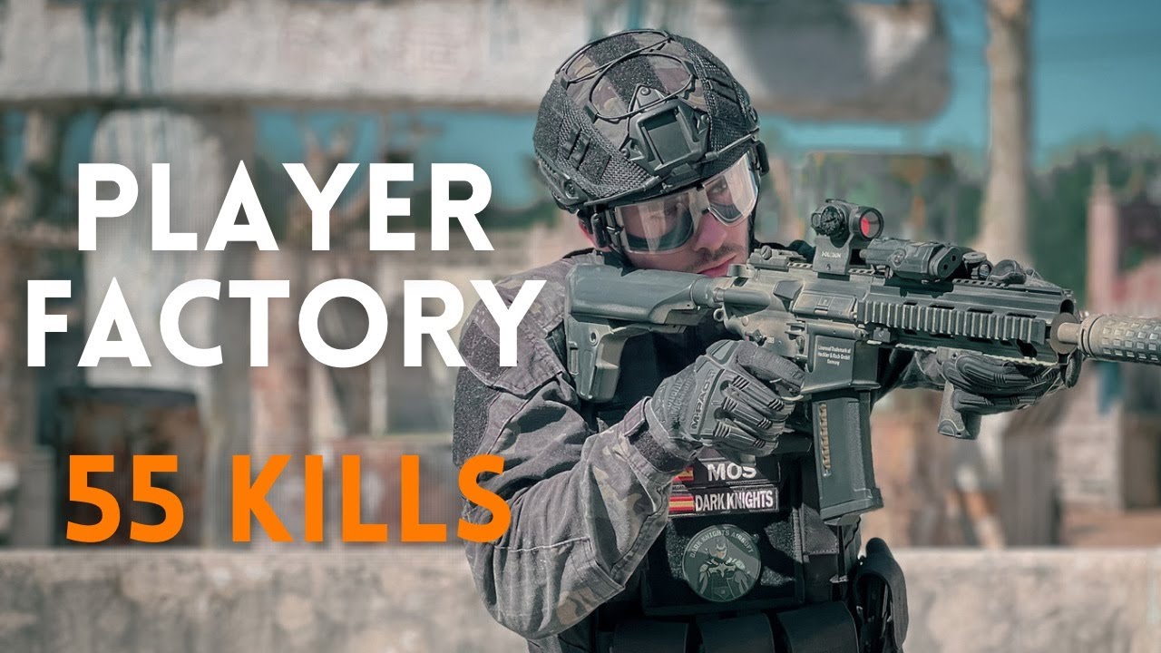 PLAYER FACTORY AIRSOFT | 55 KILLS 🔥