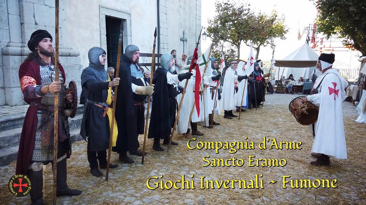 Compagnia d'Arme Sancto Eramo -  Festa Medievale dei Giochi Invernali Fumone