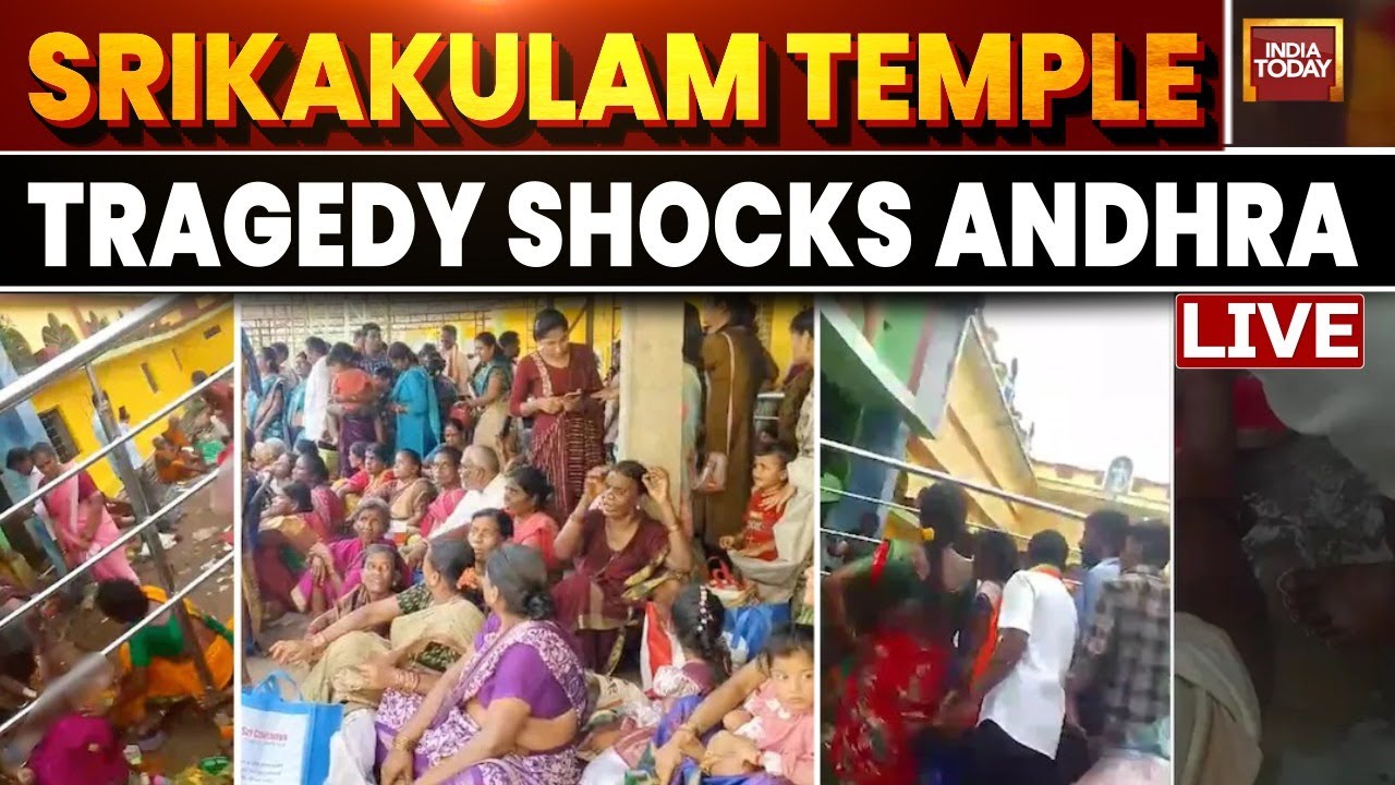 Andhra Stampede LIVE Updates: 10 Likely Killed in Deadly Stampede in Srikakulam Temple | India Today