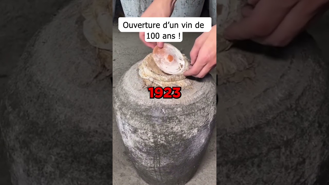 Boiriez-vous ce vin qui a plus de 100 ans ?