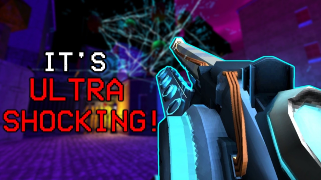 The Electric Railcannon is SHOCKINGLY Good (ULTRAKILL)