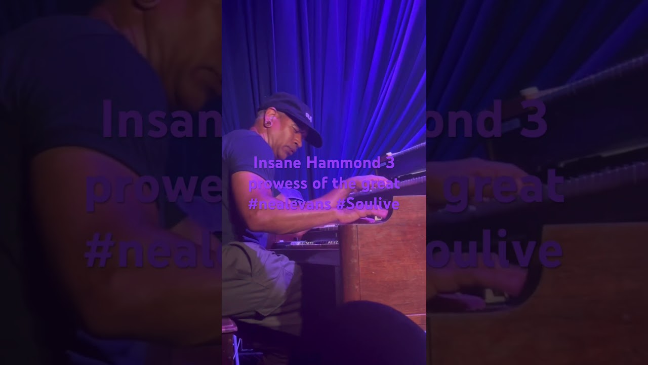 Just look at this #GENIUS!!! #nealevans # Soulive Long 11 min version coming. June &lsquo;23 #bluenotenyc