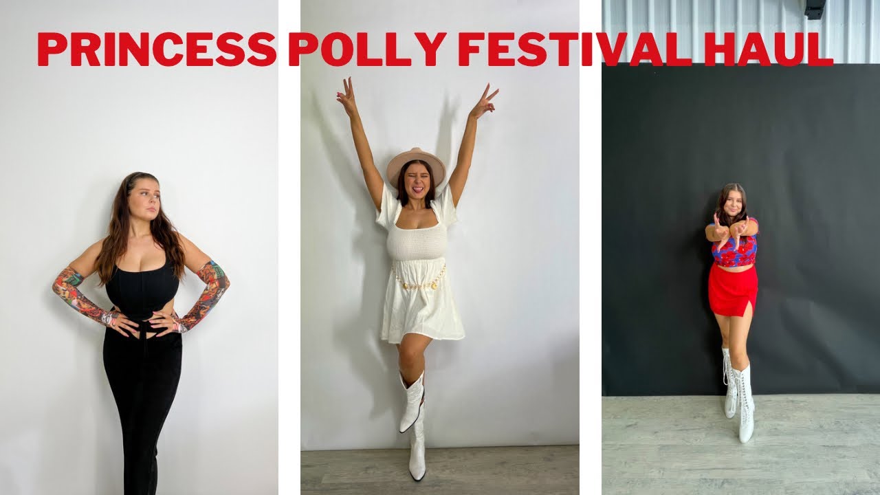 PRINCESS POLLY FESTIVAL HAUL | TRY ON HAUL