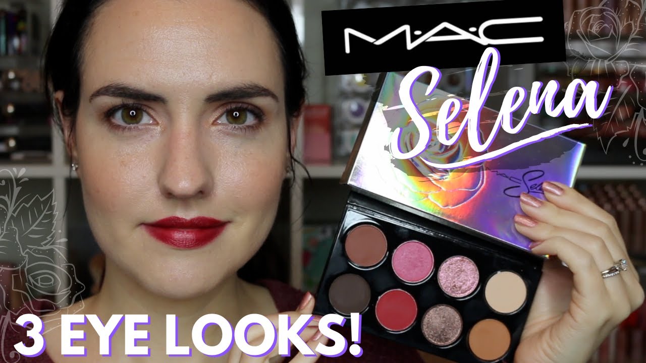 MAC + Selena La Reina Me Siento... Muy Excited Palette Tutorials | 3 Looks 1 Palette!