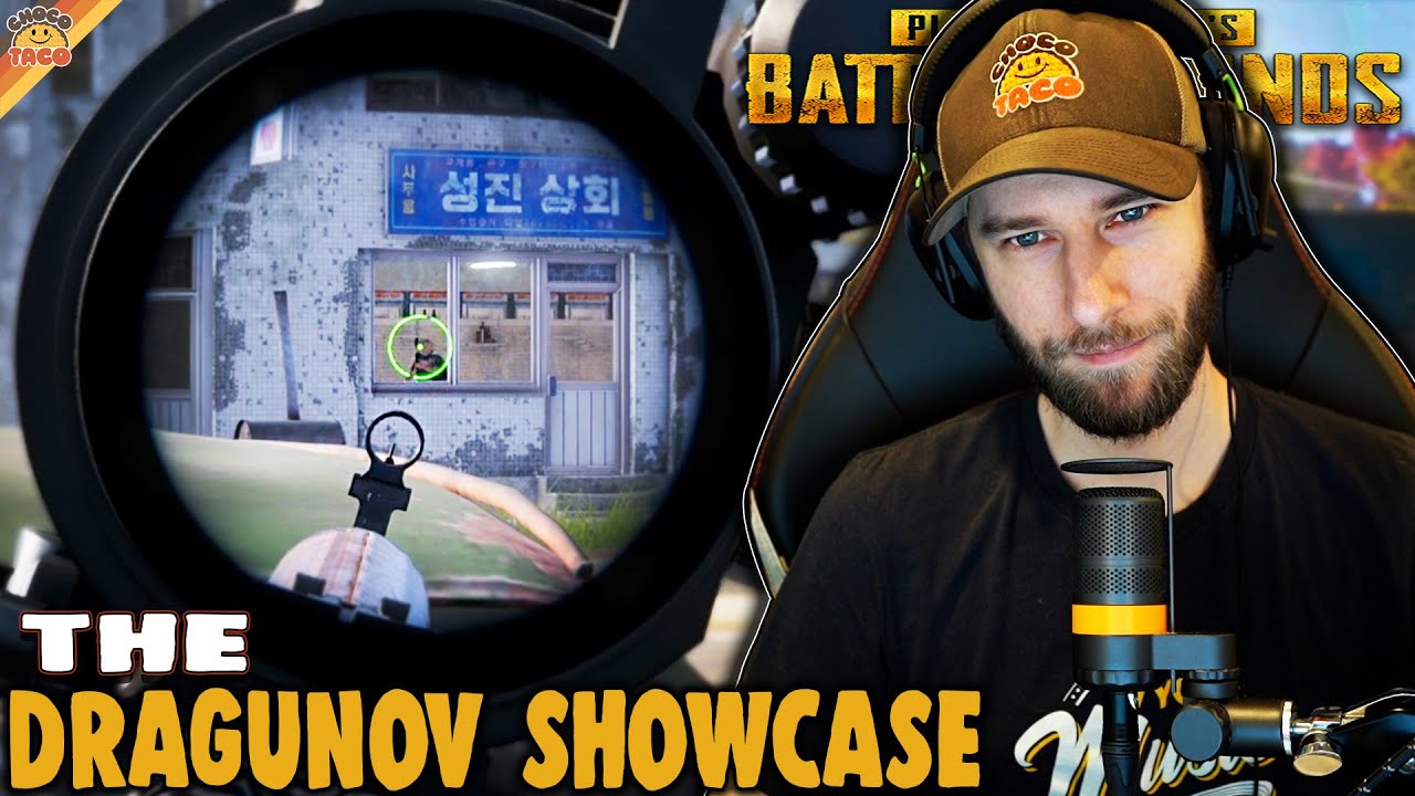 The Dragunov Showcase - chocoTaco PUBG Solos Gameplay