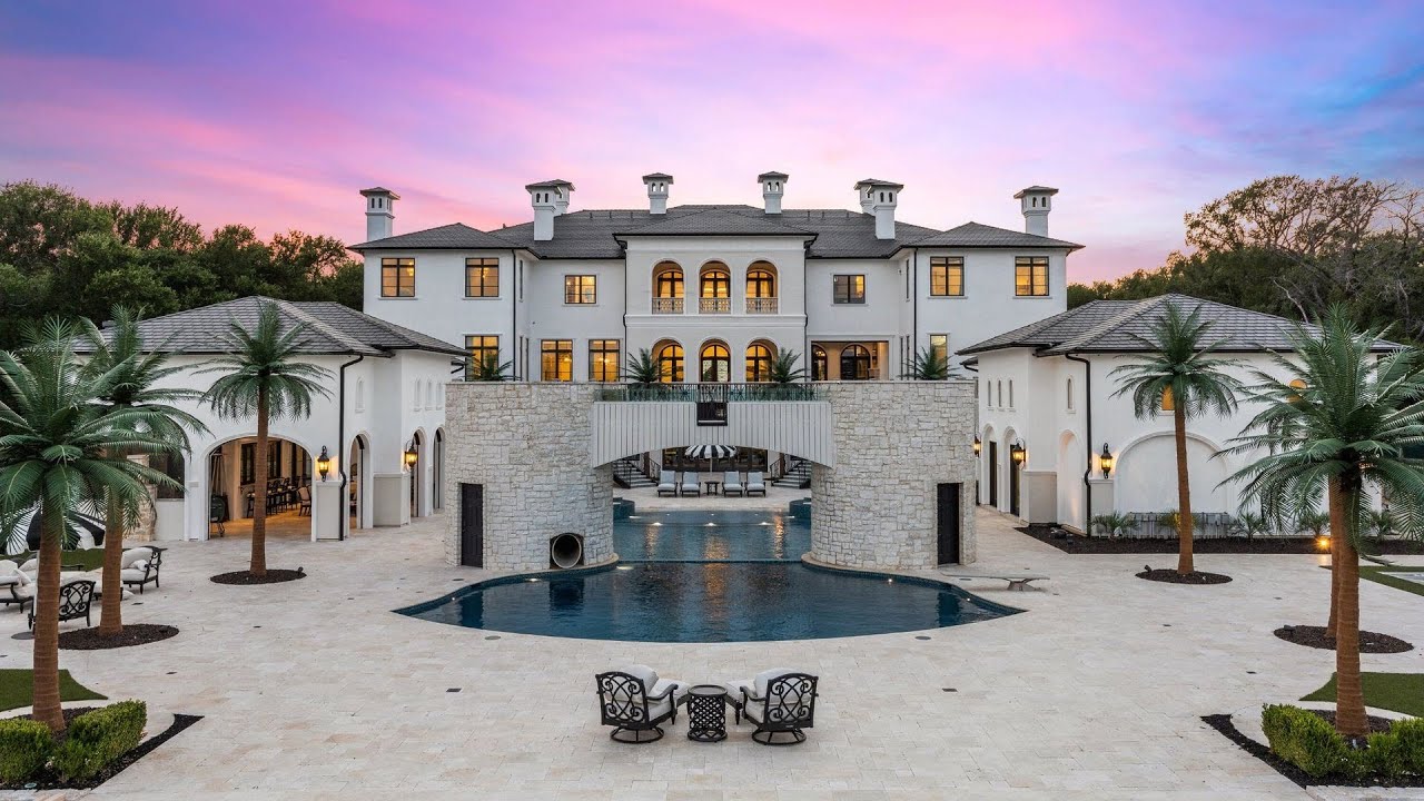 This $24,500,000 MEGA MANSION in Southlake, Texas is a showplace of the highest caliber