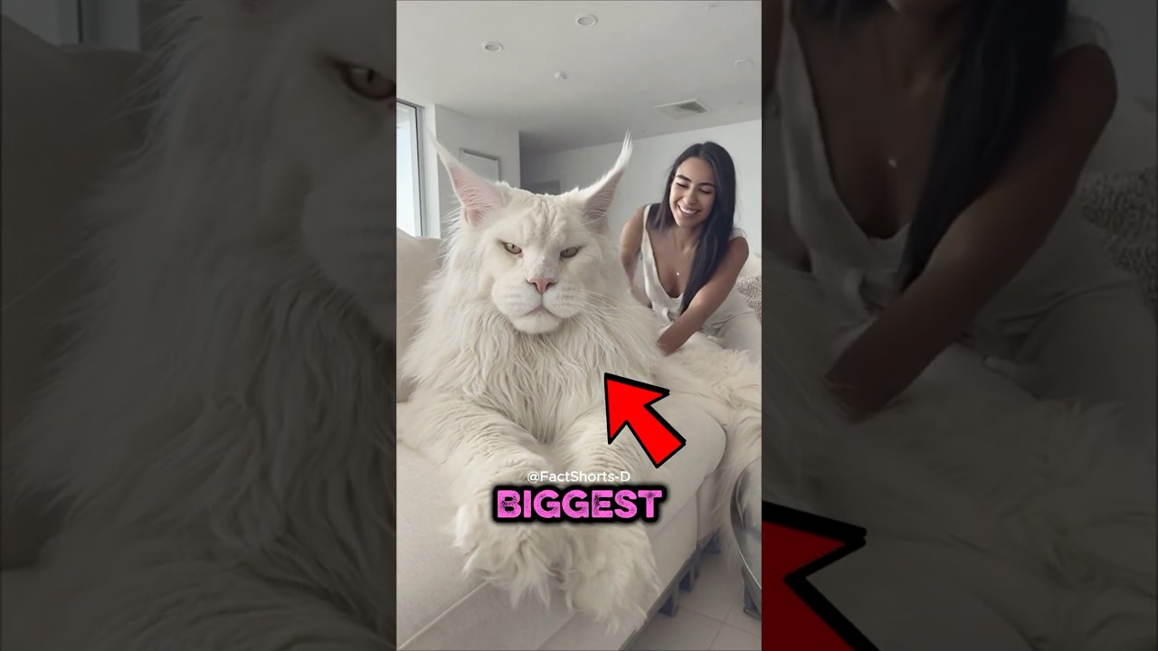 TOP 5 BIGGEST CATS IN THE WORLD 🐱😱 So Huge They Look Like Tigers! #cats #animals #shortvideo