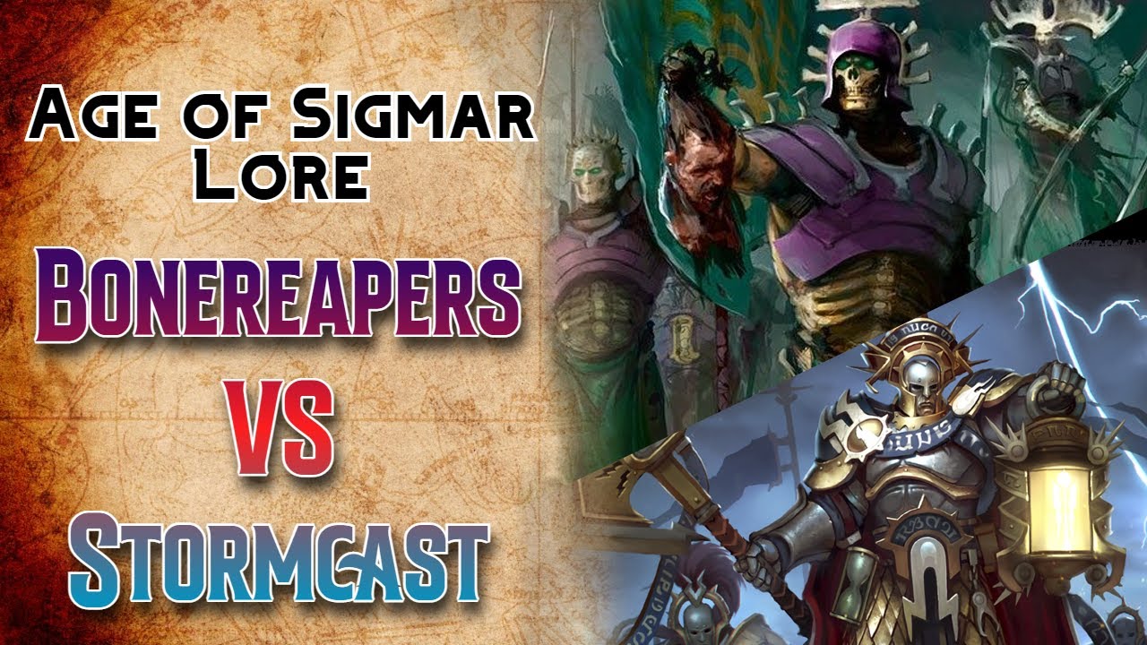 Bonereapers — это всего лишь «поддельная версия» Stormcast? — Давайте пообщаемся!