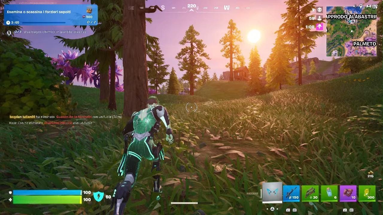 Fortnite vittoria reale con il bastone