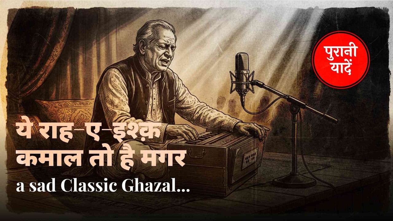 ये राह-ए-इश्क़ - दर्द भरी ग़ज़ल | सुकून का न इक पल | Sad Retro Ghazal | Classical Ghazal 2026