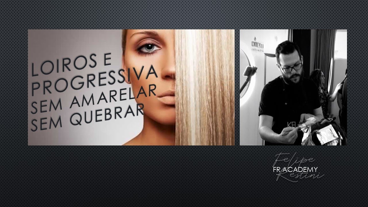 COMO FAZER LOIROS COM PROGRESSIVA, SEM AMARELAR E SEM QUEBRAR O CABELO.