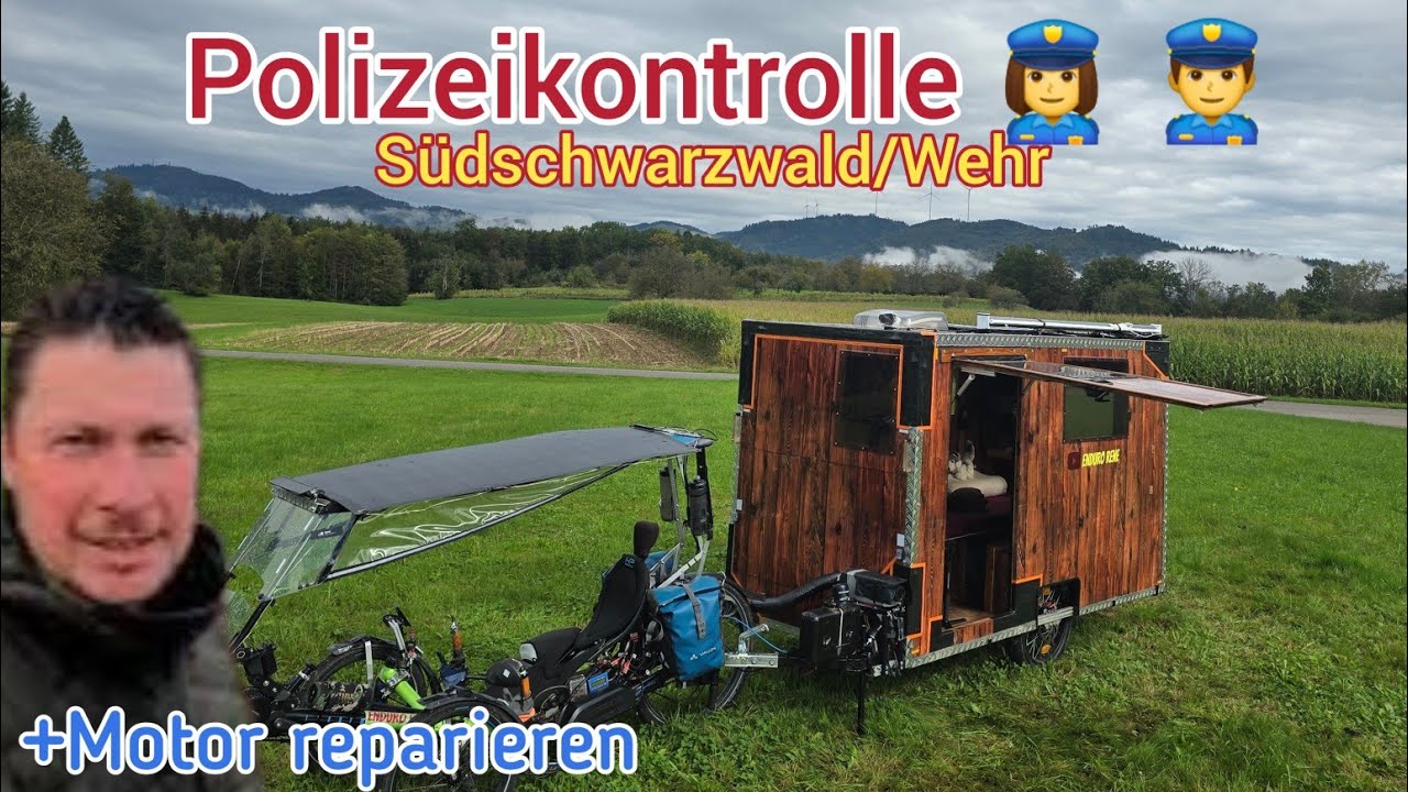 Polizeikontrolle/Motor reparieren/Südschwarzwald