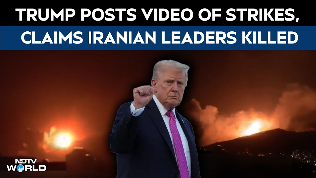 Война США и Ирана | Дональд Трамп опубликовал видео ударов Тегерана и заявил об убийстве иранских...