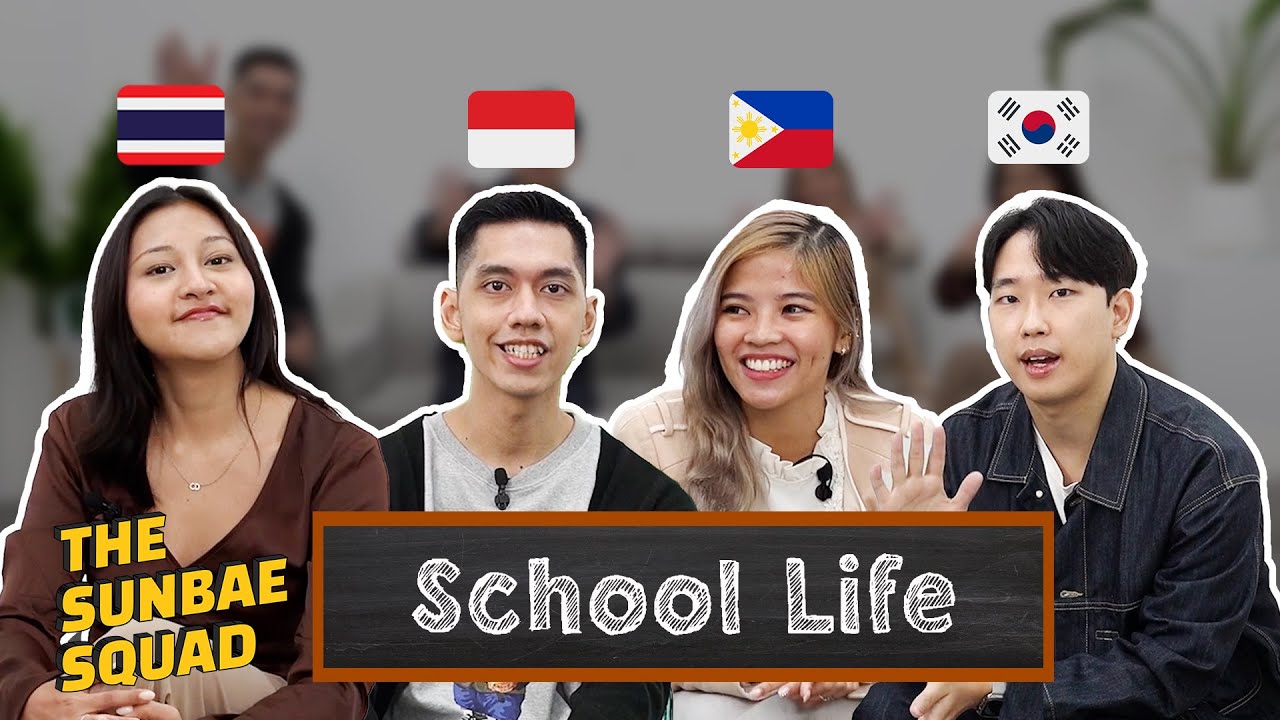 What is it like going to school in Asia? | Sunbae Squad #school #uniform #schoollunch #bully