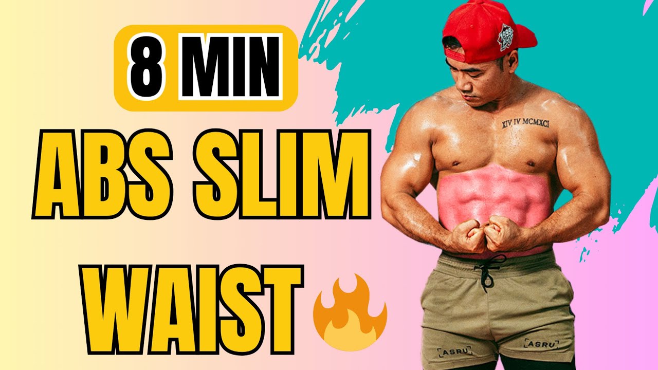 8 Min Standing Abs – Get a Slimmer Waist Fast!🔥