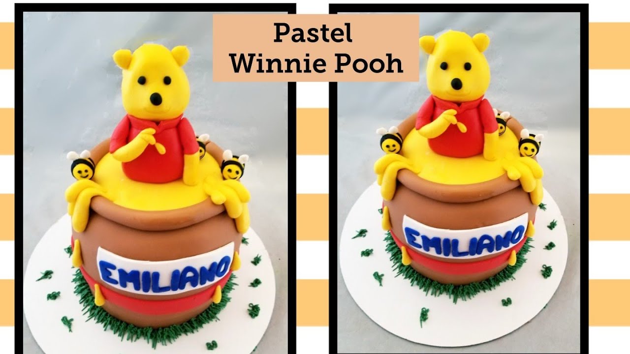Winnie pooh pot cake /pastel de winnie pooh (tarrito )😙😙