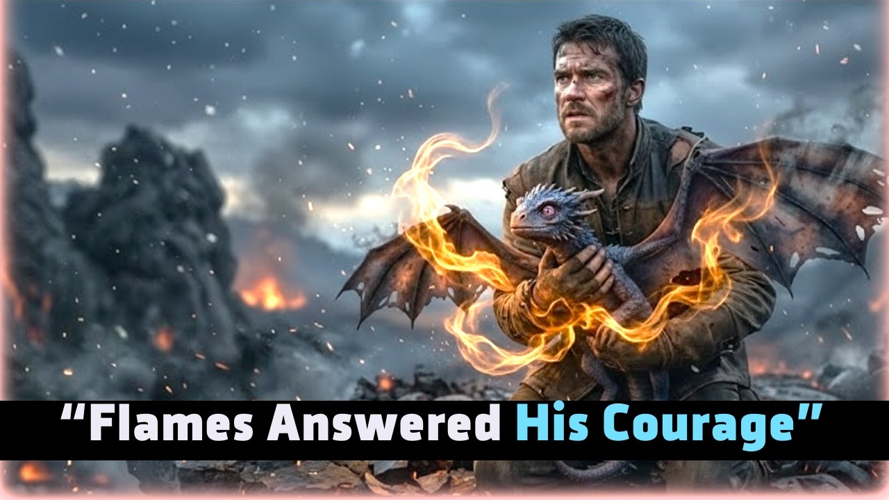 He Carried the Fallen Dragon Child to Safety—And Flames Swirled Around His Hands