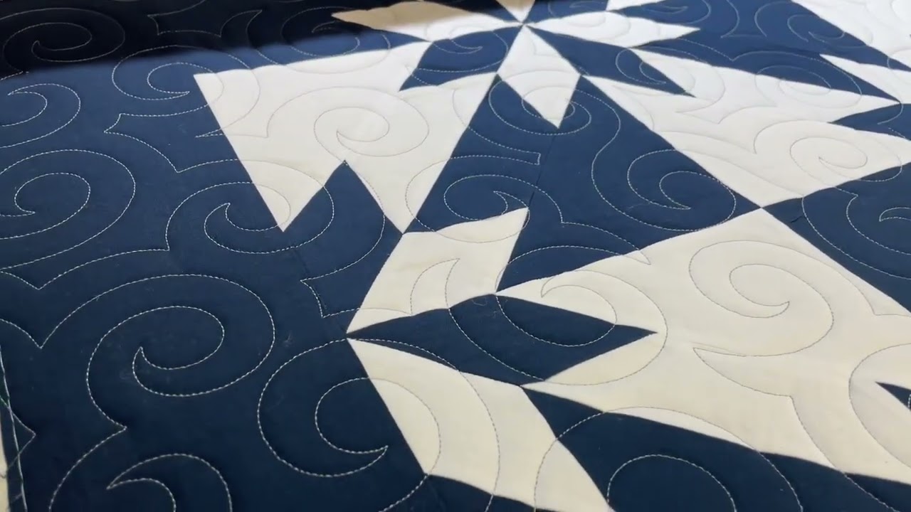 Karen’s “Hunter Star” quilt