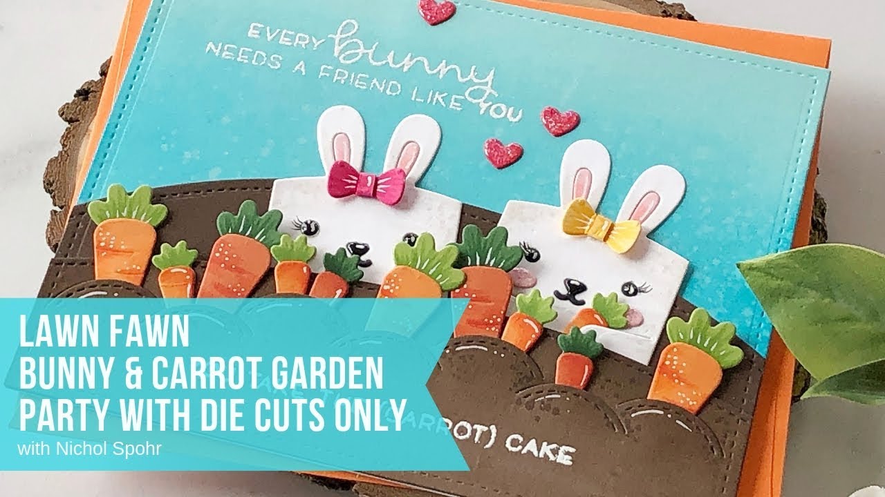 Lawn Fawn | Bunny & Carrot Garden Party (die cuts only)