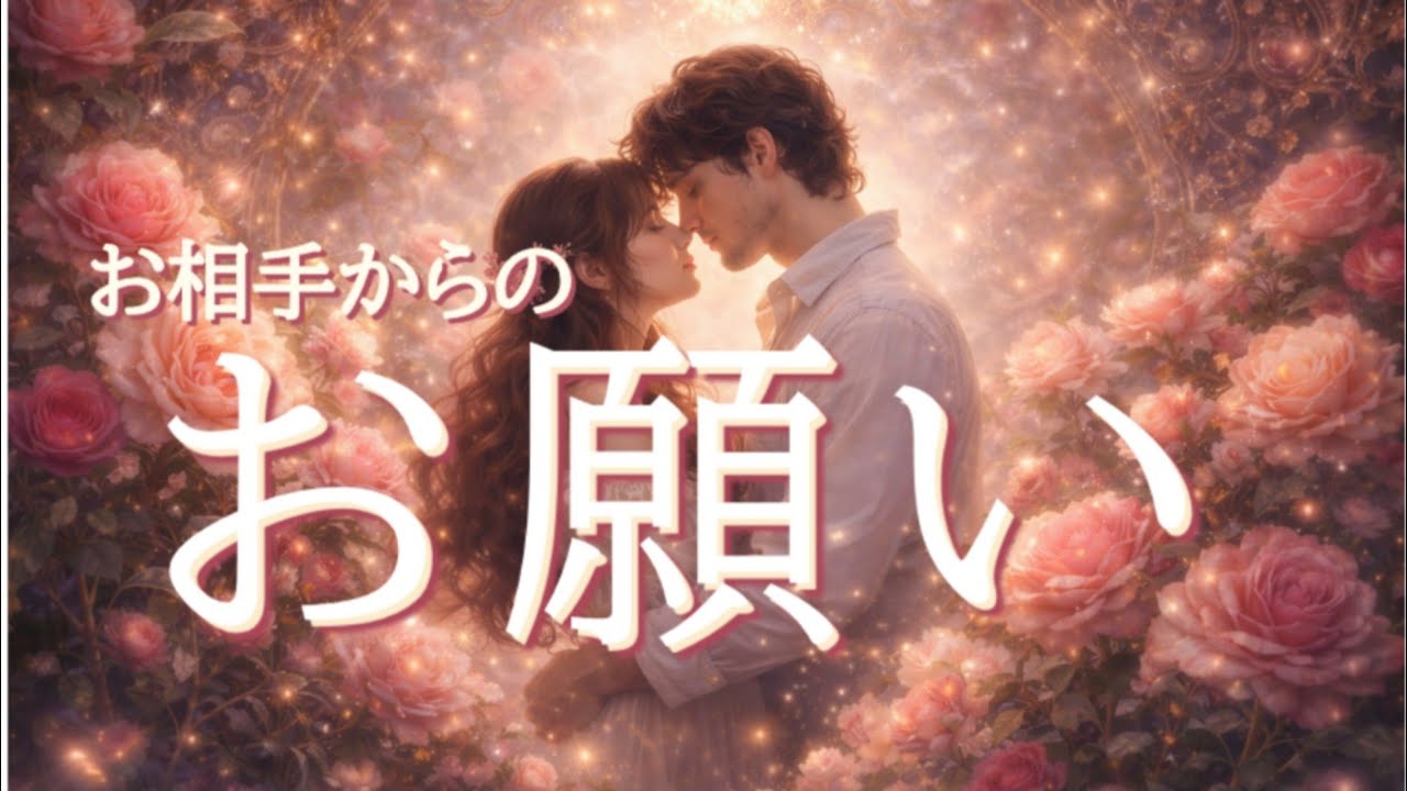 【緊急】お相手があなたに求めていること❤️恋愛タロット占い