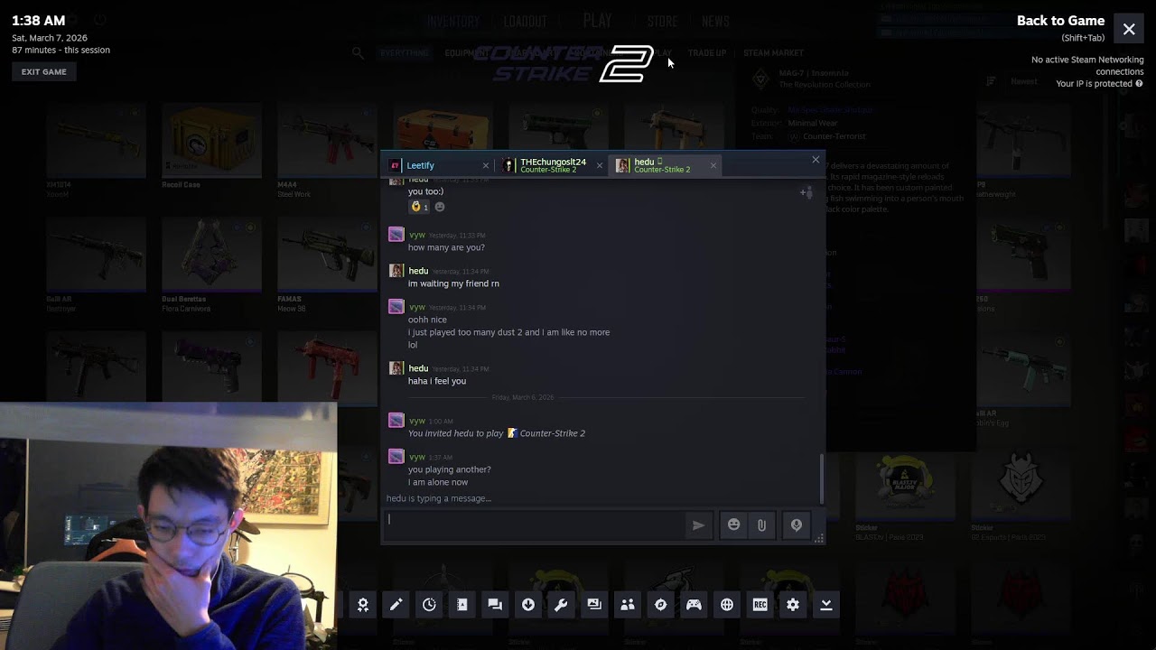 Playing CS2 with my viewers