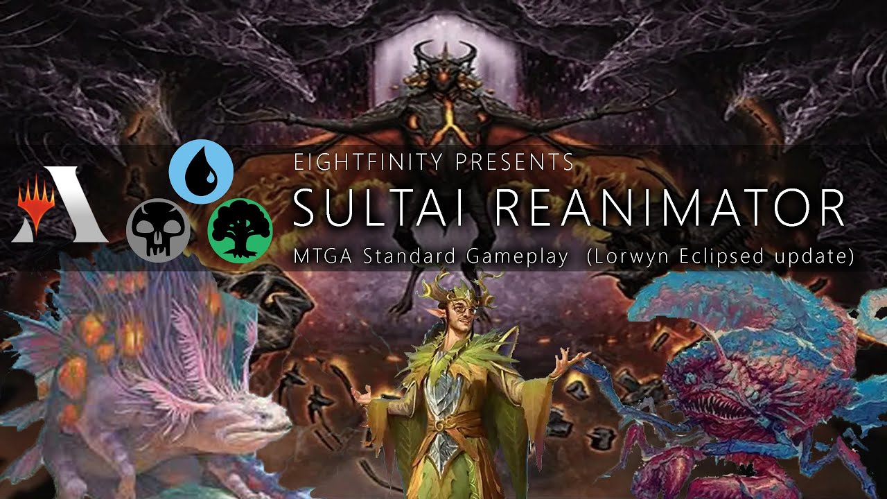 Bring me back to life!  |  Sultai Reanimator - MTGA Standard Gameplay (lorwyn eclipsed update)