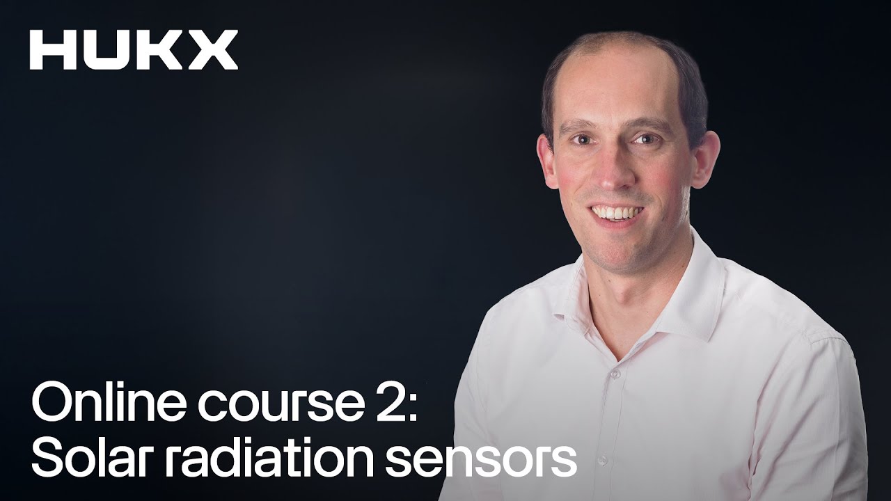 Solar radiation sensors | Online course 2