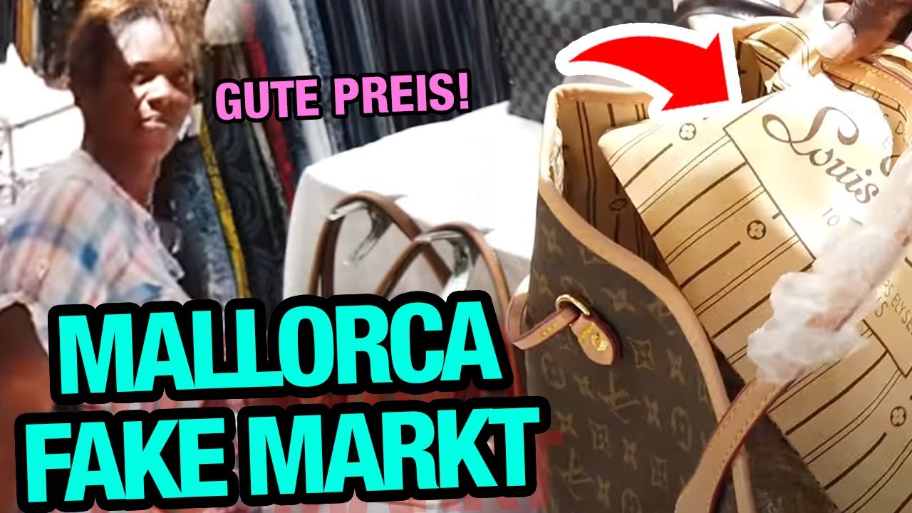 Alles Fälschungen auf dem Fake Markt in Mallorca 🇪🇸