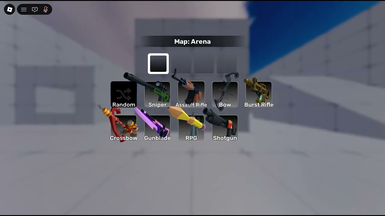 Playing Roblox Rivals. Trying to hit crazy shots with sniper.