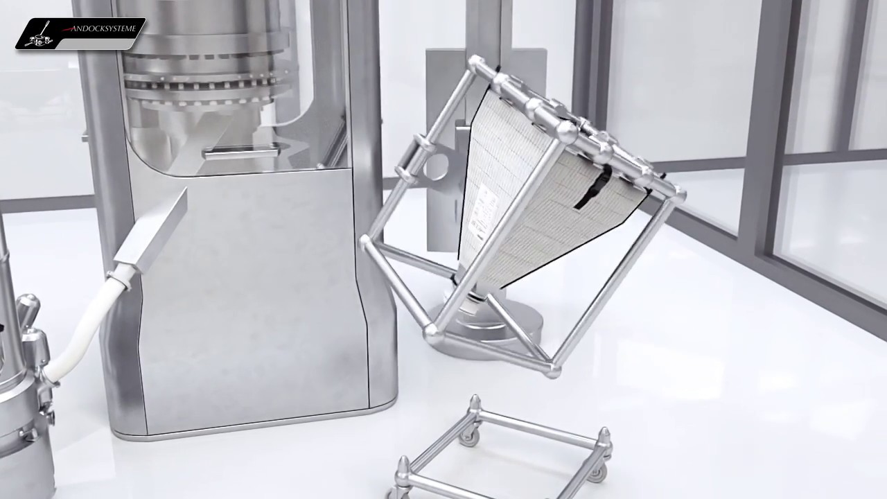 ANDOCKSYSTEME: Tablet production with contained Single Use Technology | Tablettenherstellung mit SUT