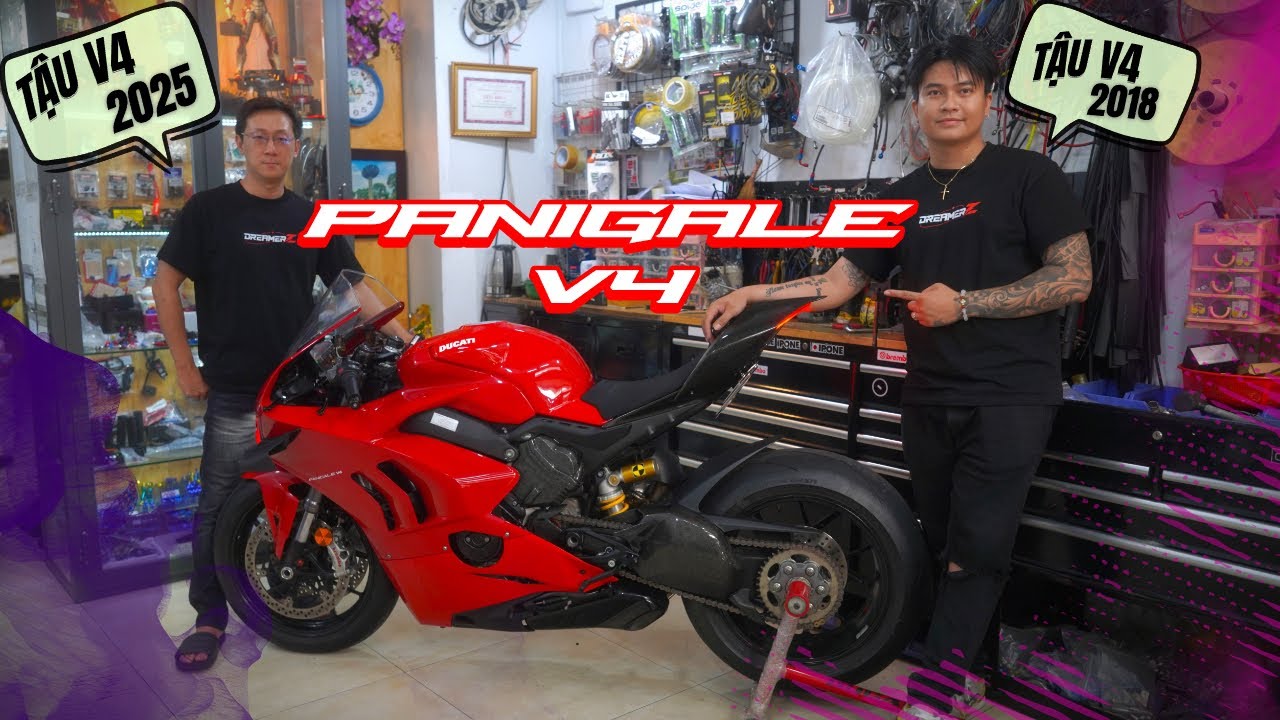 VINH TẠM BIỆT PANIGALE 959 RƯỚC V4 2018 | TABOO SHOP NÓI VỀ V4 2025