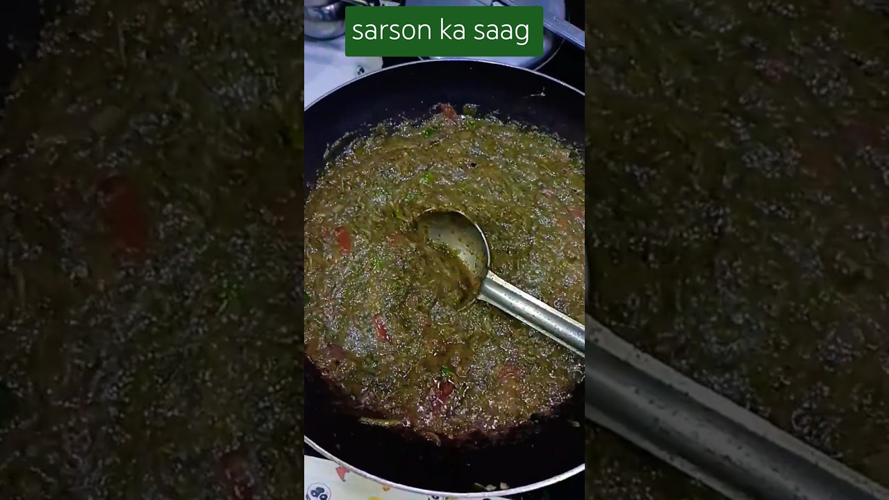 Dhaba Style Sarson Ka Saag Recipe #sarsokasag #saagrecipe #sarson