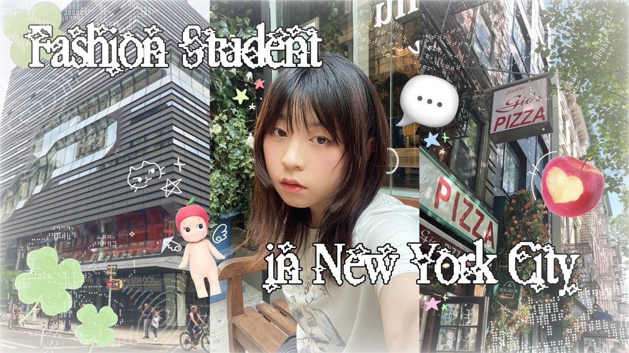 FASHION STUDENT IN NYC *ੈ✩‧₊˚ | parsons precollege summer vlog (pt. 1)