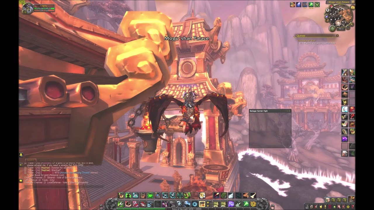 LOOKING FOR RAID ENTRANCE - MIST OF PANDARIA