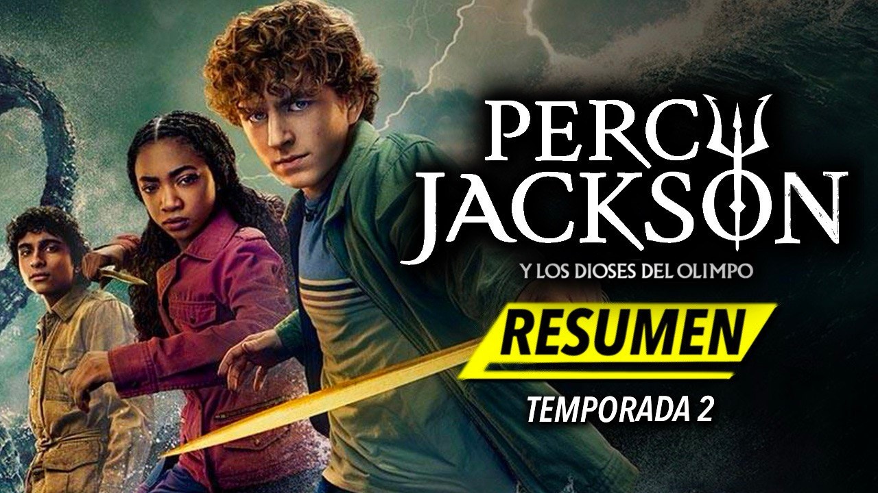 PERCY JACKSON (Serie) | Temporada 2 RESUMEN COMPLETO EN MINUTOS