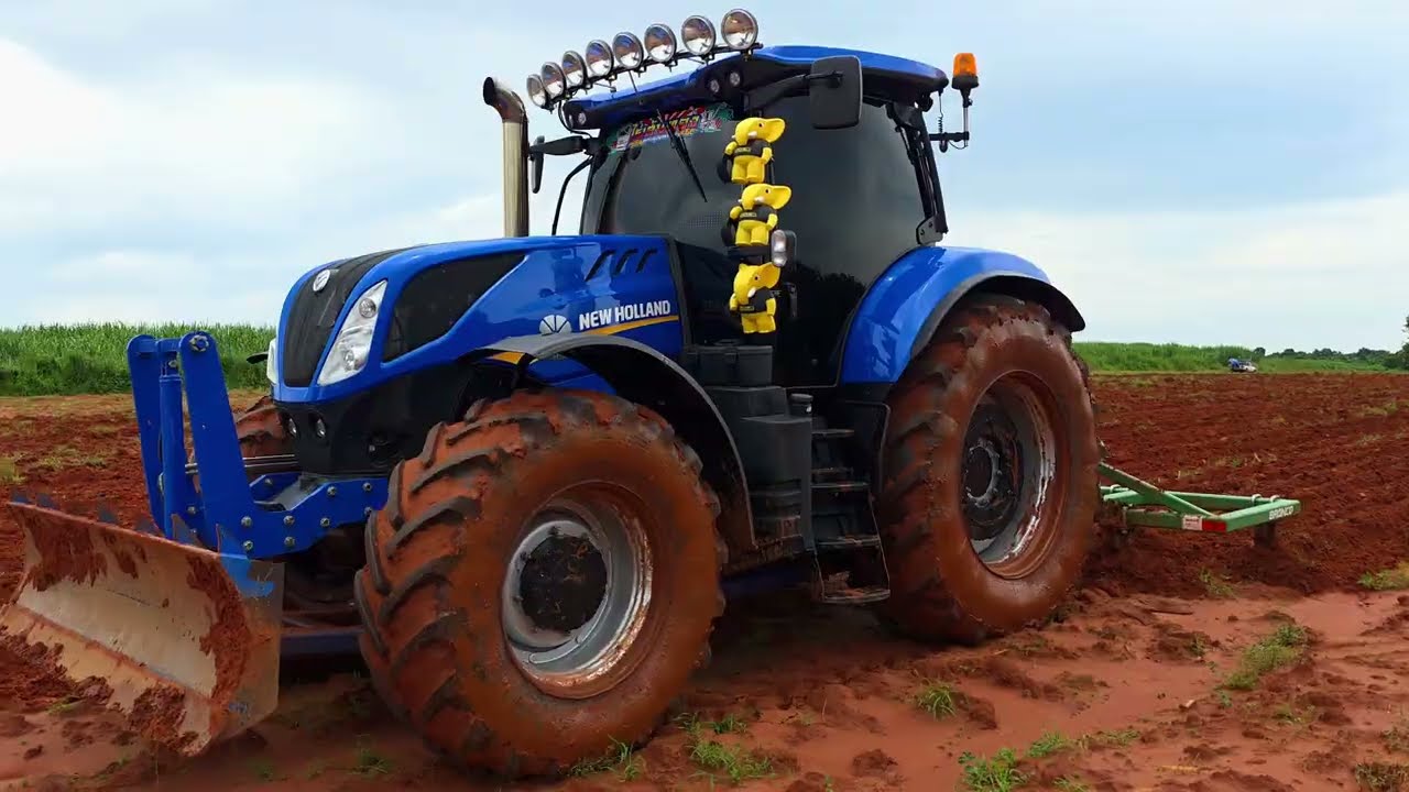 สุดยอดจริงๆ T7.260 T7040 ลงริปเปอร์ระเบิดดานสองคันค่าตัว 10,600,000 ฿
