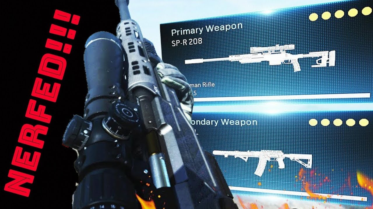 *New* Best SP-R 208 Setup For QuickScoping / Multiplayer!! (After Nerf) Season 6...