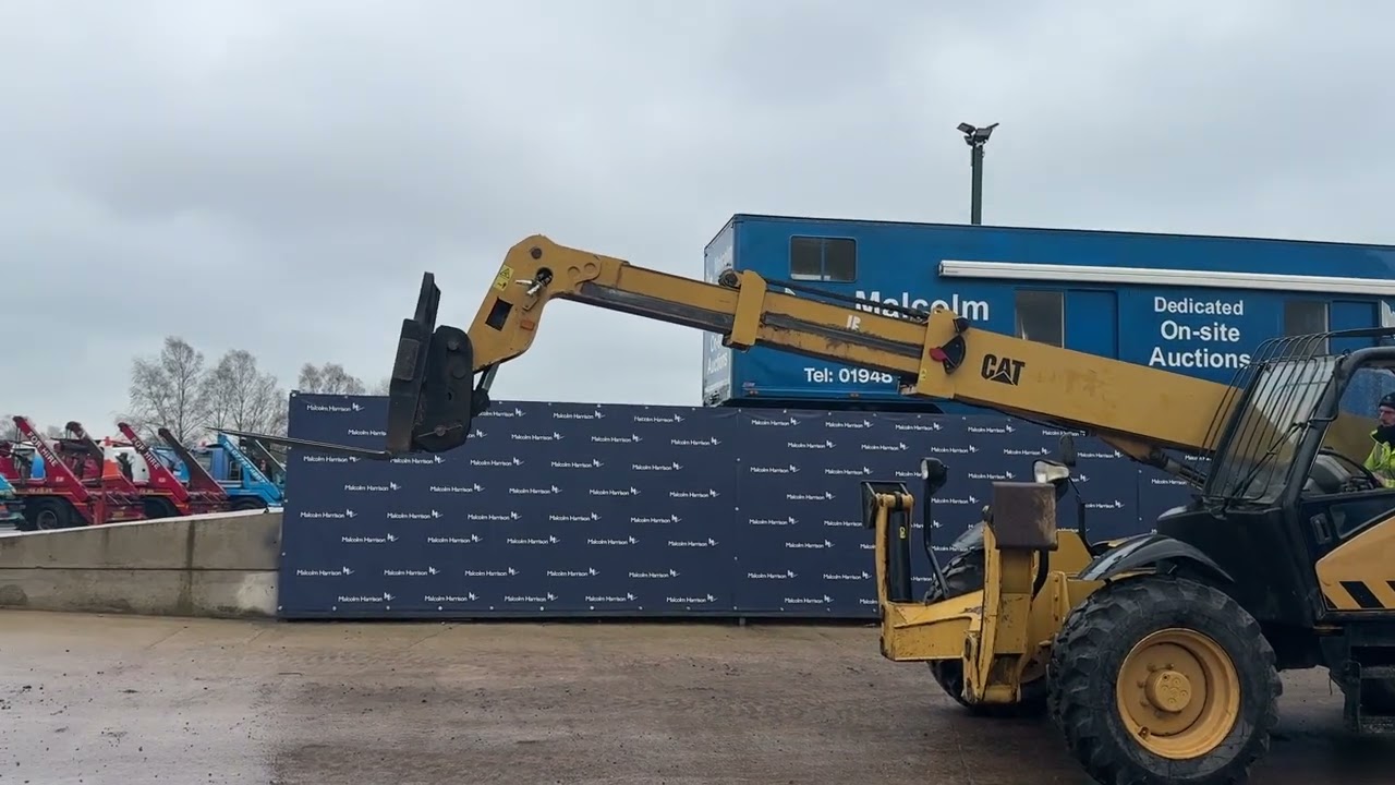 2004 CAT TH355B Telehandler, Entered into Prees Plant Auction