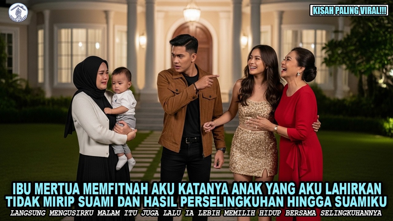 IBU MERTUA FITNAH AKU KATANYA ANAK YANG KULAHIRKAN HASIL SELINGKUH - BAHKAN SUAMIKU JUGA MENGUSIRKU