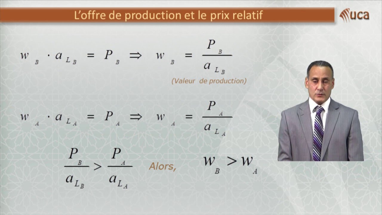 1-1- Spécialisation et productivité du travail (partie 1)