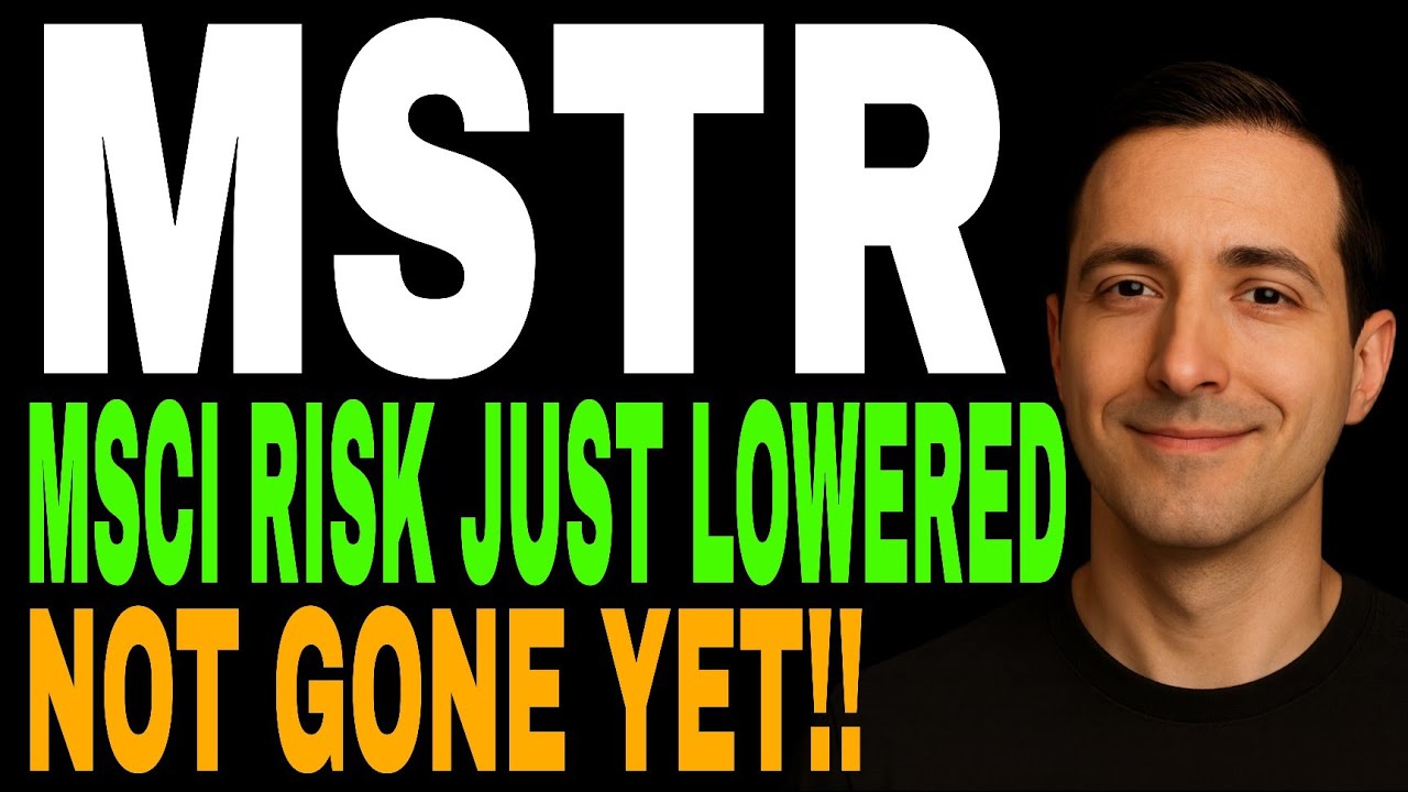 MSTR Stock Isn&rsquo;t Safe Yet &mdash; MSCI Index Fine Print, Hidden Risk & What Investors Missed