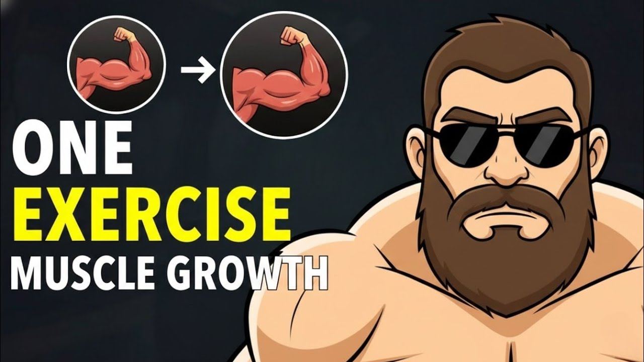 This ONE Exercise Makes Your Muscles Grow Faster (Science with cavemen)