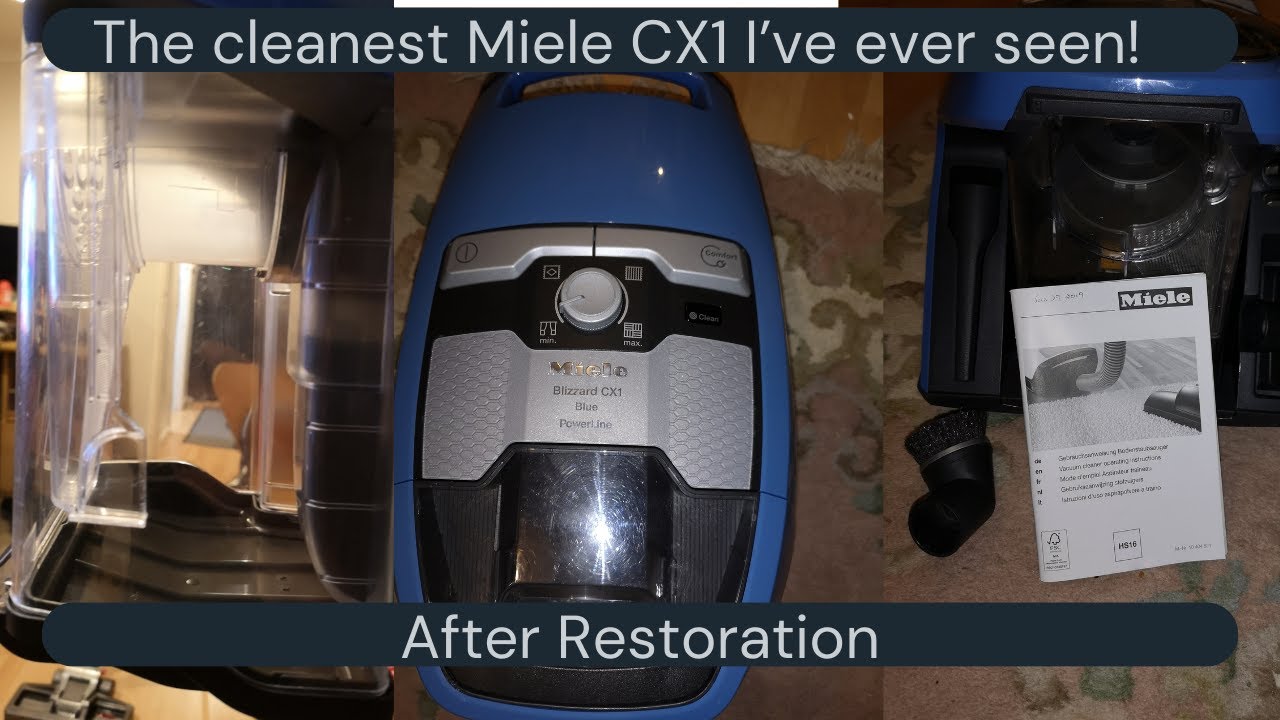 The BEST Miele Blizzard we've seen? MINT! After Restoration, it's brand new again!