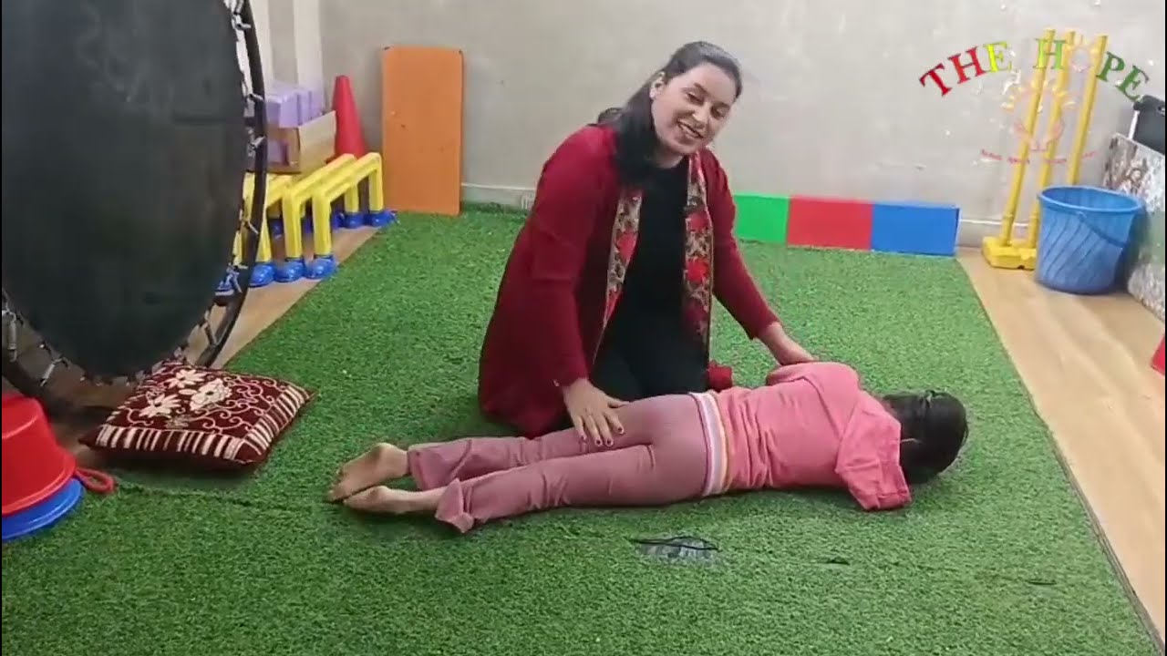 Calm Down Hyperactive Kids || Body Tapping , Swinging and Weighted Activities || THE HOPE 