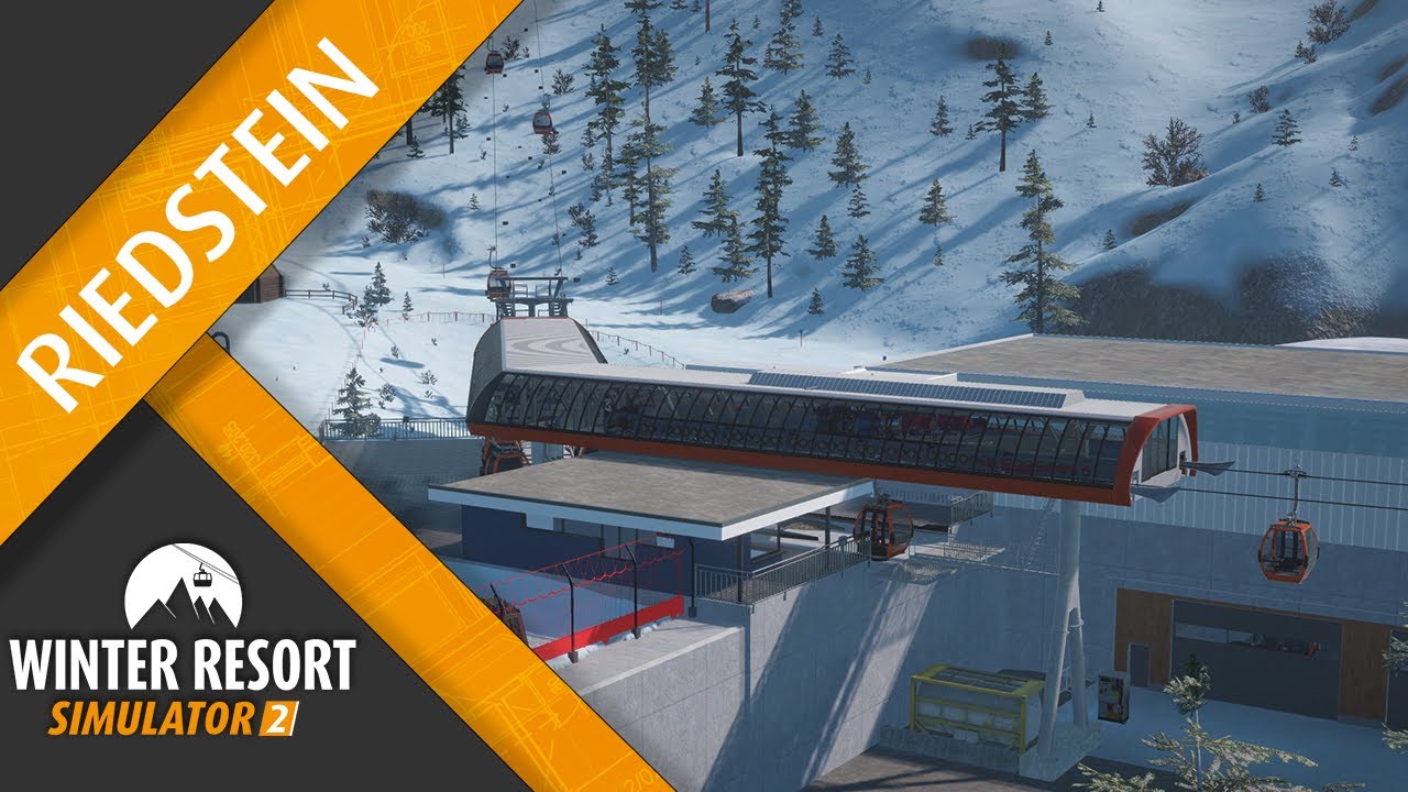 Winter Resort Simulator 2 | Details on the Riedkopfbahn gondola | English